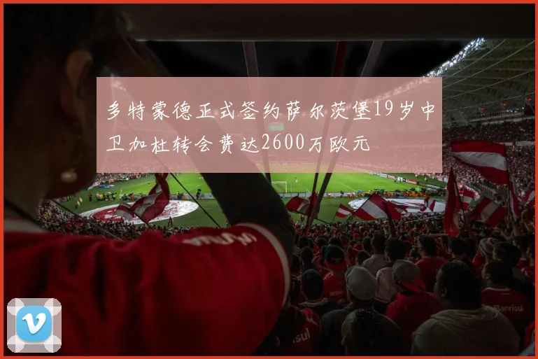 多特蒙德正式签约萨尔茨堡19岁中卫加杜转会费达2600万欧元